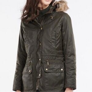 Women's Barbour kelsall jacket size 6 NWOT